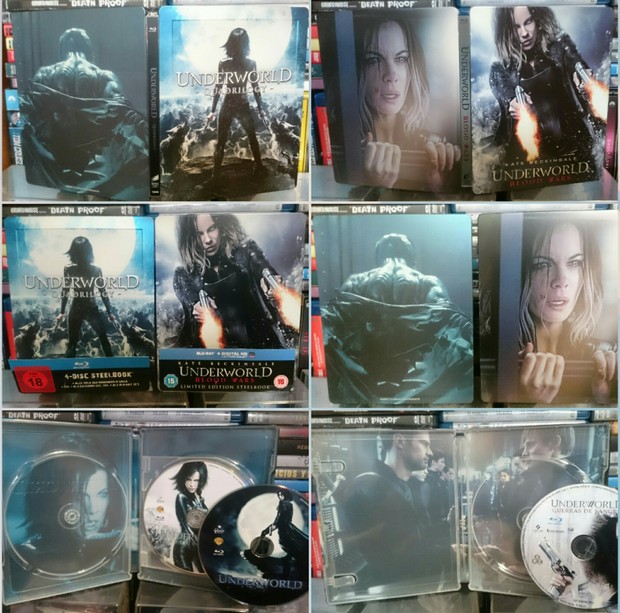 Mi Colección (Underworld) Steelbook. 