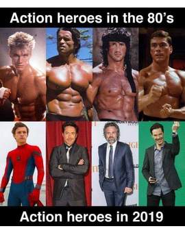 Héroes de Acción 80s y 2019. Qué época és la Vuestra? 