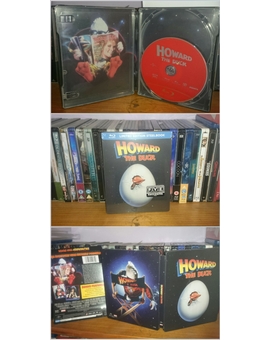 Steelbook FYE (Howard, Un Nuevo Héroe) con Castellano. 