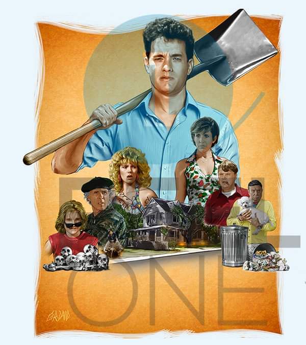 "Tom Hanks" A aprobado el dibujo de David Ribet para la caratula (No matarás al vecino) de Reel one 