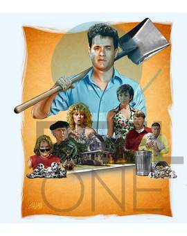 "Tom Hanks" A aprobado el dibujo de David Ribet para la caratula (No matarás al vecino) de Reel one 