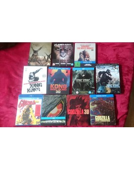 Mi Colección de Monos, King Kong y Godzilla. 