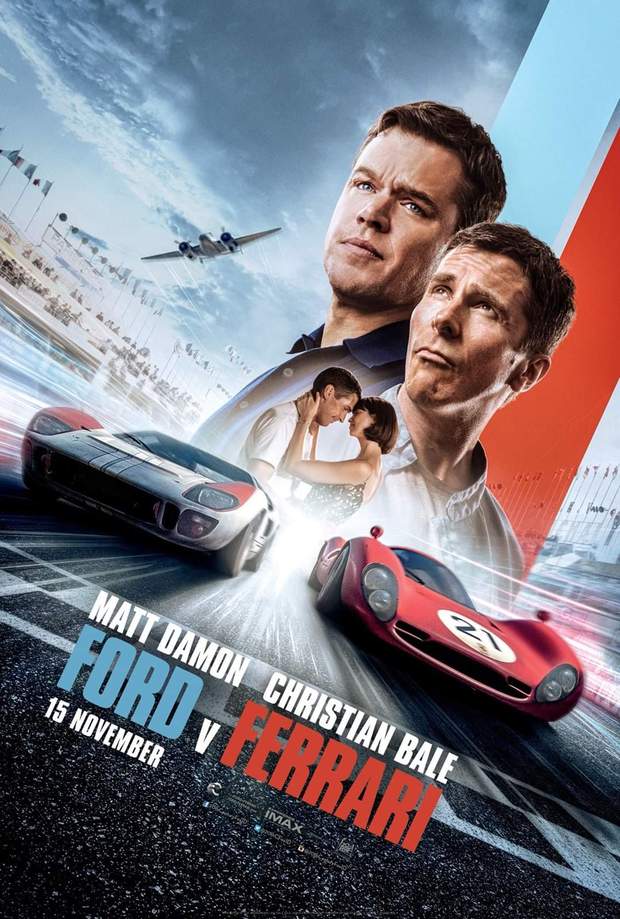 Póster (Ford vs Ferrari). 