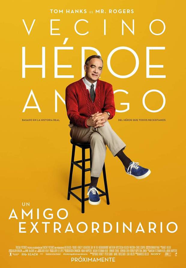 Trailer y Póster de (Un Amigo Extraordinario) con "Tom Hanks". 