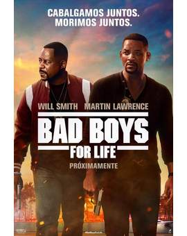 Póster Español (Bad Boys for Life). 