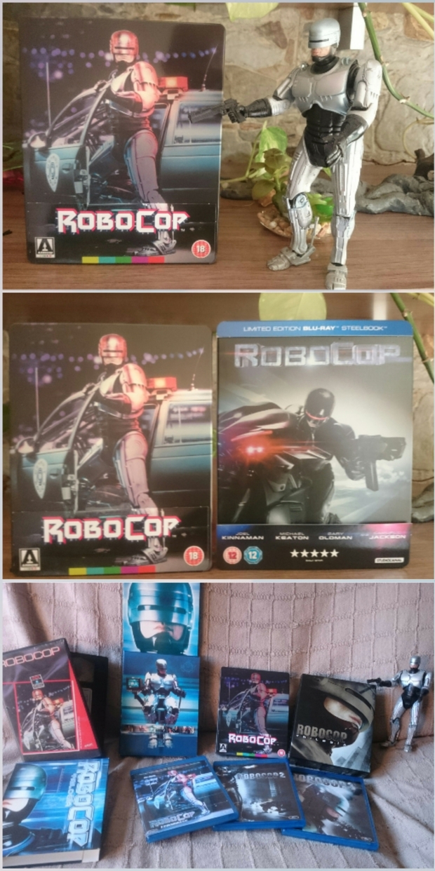 Steelbook (Robocop) Recibido de Zavvi. 