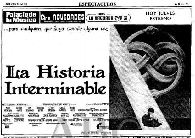 Hoy Cumple 35 Años del Estreno de (La Historia Interminable). 