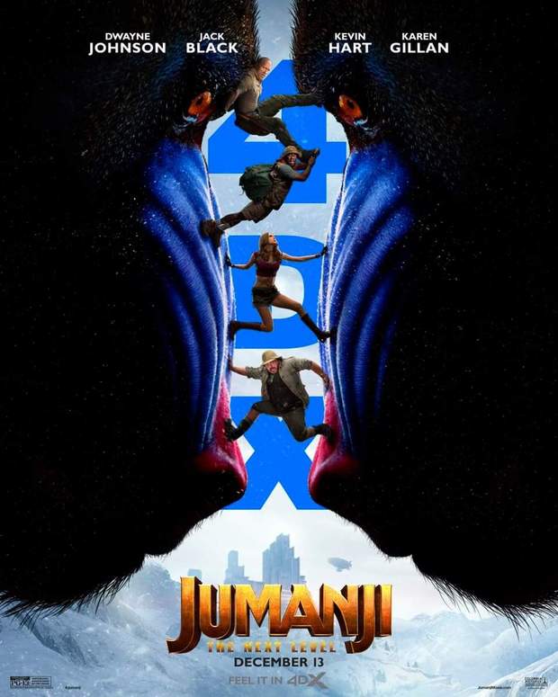 Póster (Jumanji - Siguiente Nivel). 