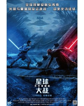 Póster Chino (Star Wars - El Ascenso Skywalker). 