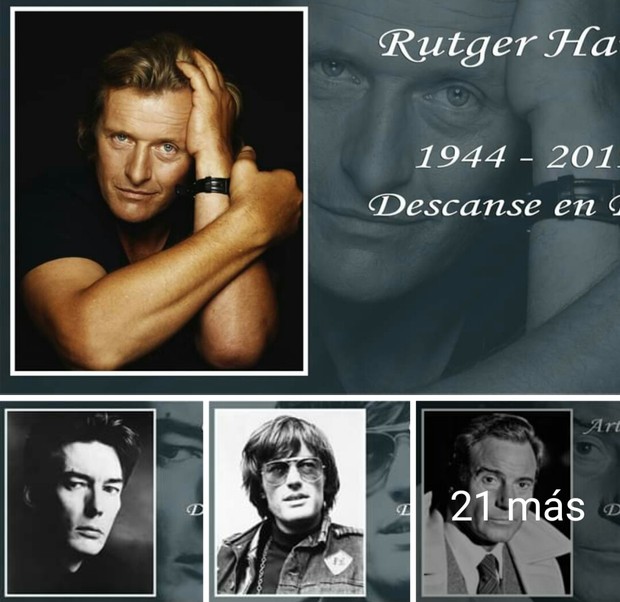 "In Memorian" homenaje a los que nos han dejado éste 2019.