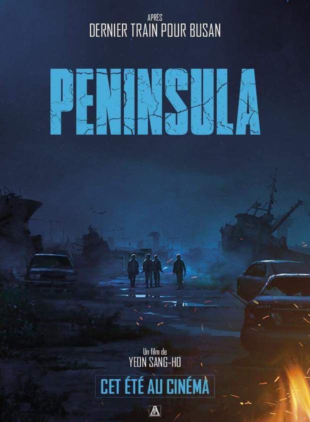 Primer Póster de (Península). Secuela de "Train to busan". 