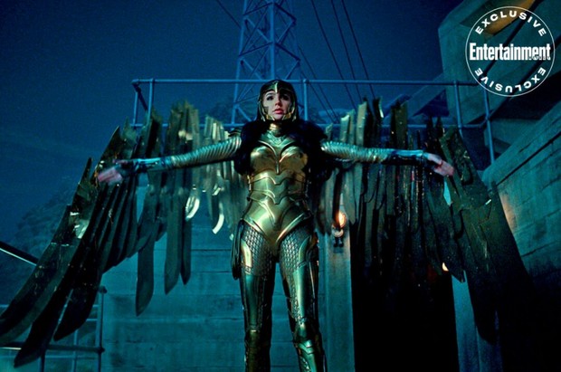 La Armadura Dorada de (Wonder Woman 1984) y Nuevas Imágenes. 