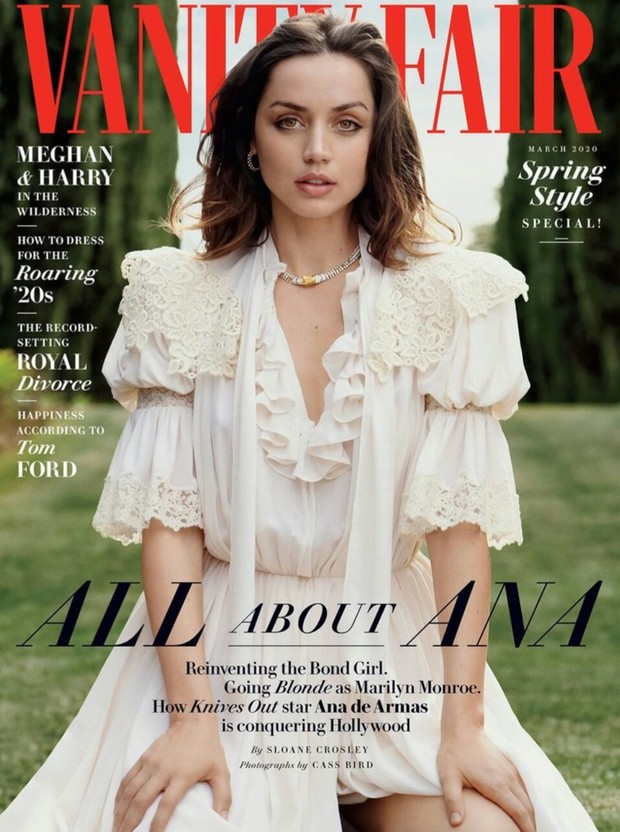 "Ana de Armas" en Portada de (Vanity Fair) en Estados Unidos. 