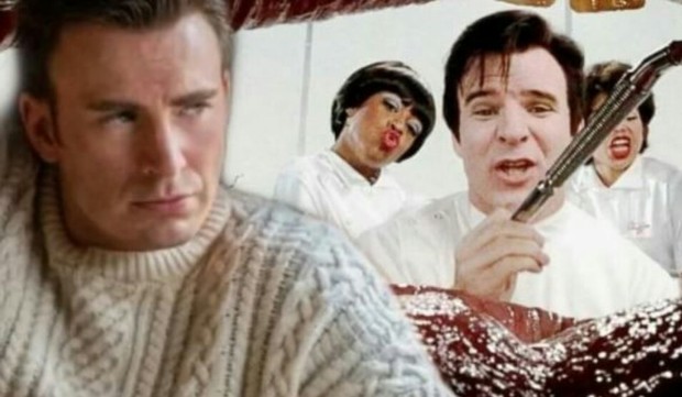 "Chris Evans" Negocia ser el Dentista en el Reboot de (La Tienda de los Horrores). 