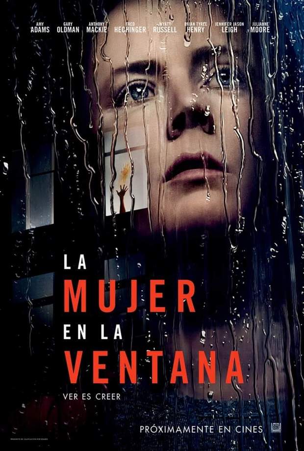 Póster y Trailer de (La Mujer en la Ventana). 