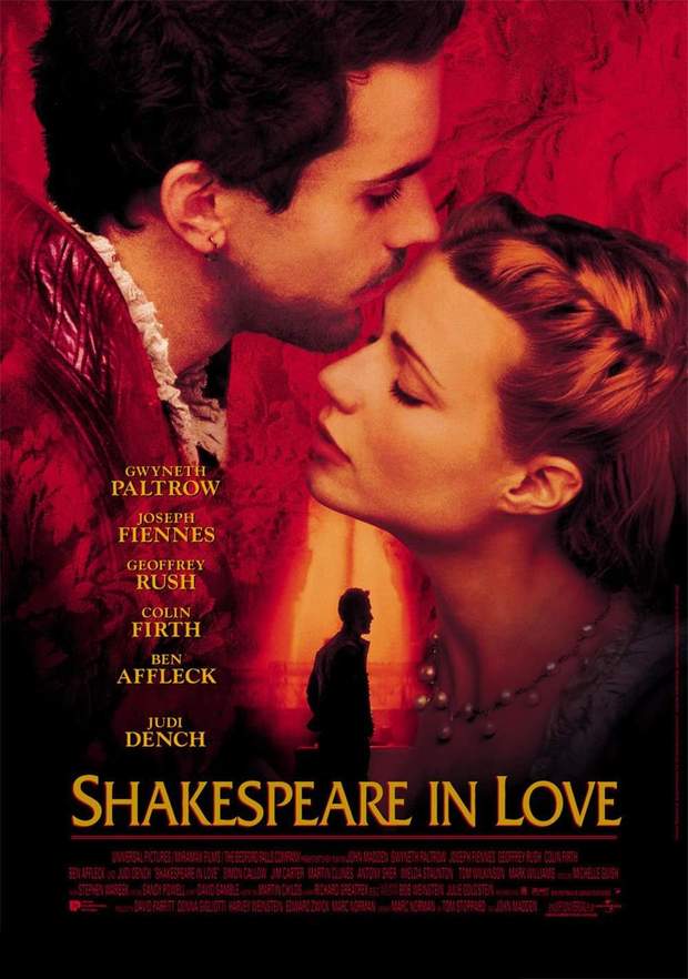 21 Años del Estreno de (Shakespeare in Love).Pensáis que fué un Peliculón?. 