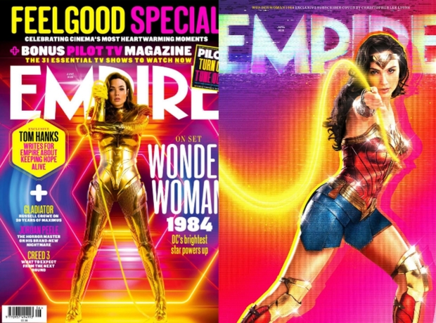 Portadas de EMPIRE de (Wonder Woman 1984). 