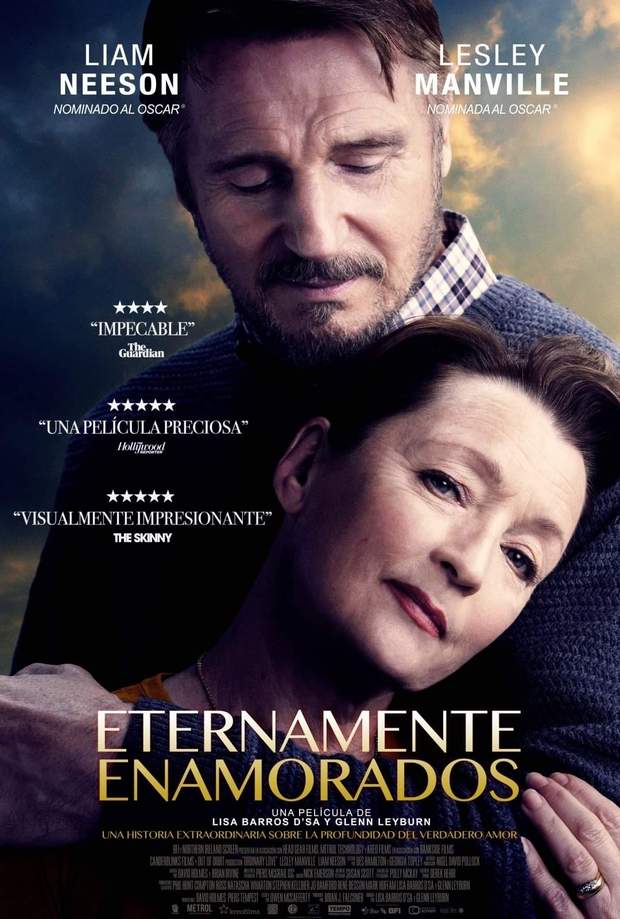Póster de (Eternamente Enamorados) con "Liam Neeson". 