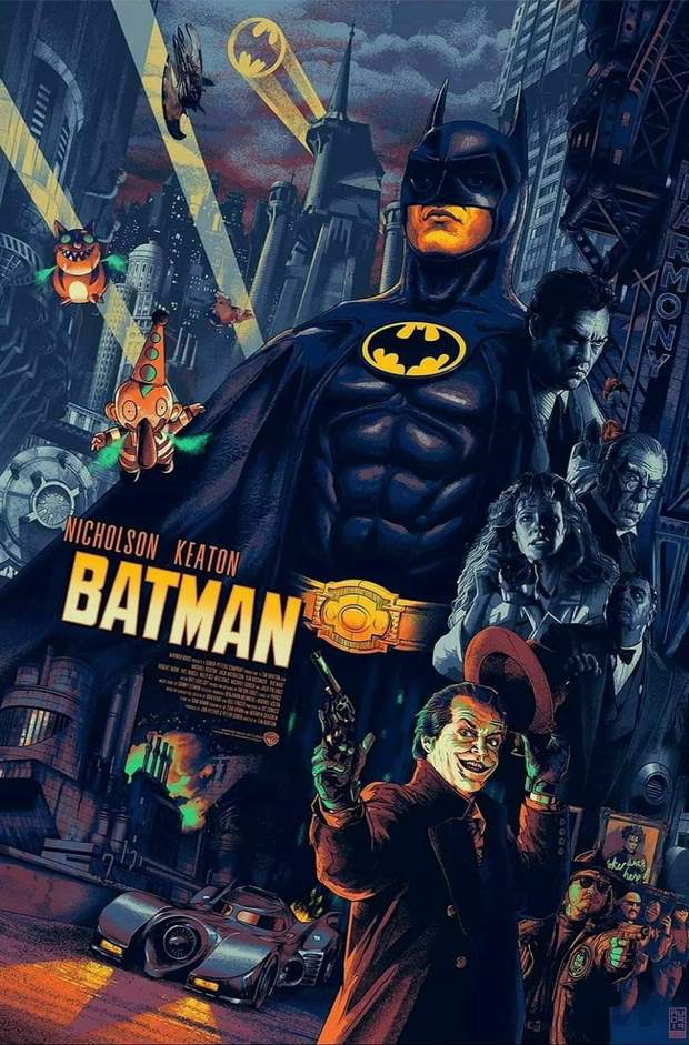 Póster Fan Art (Batman). 
