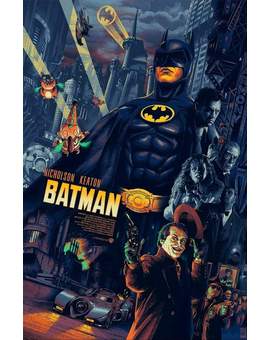 Póster Fan Art (Batman). 