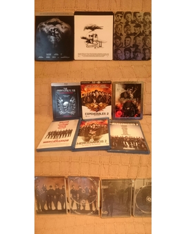 Mi Colección (Los Mercenarios) Steelbooks y Blu-ray. 