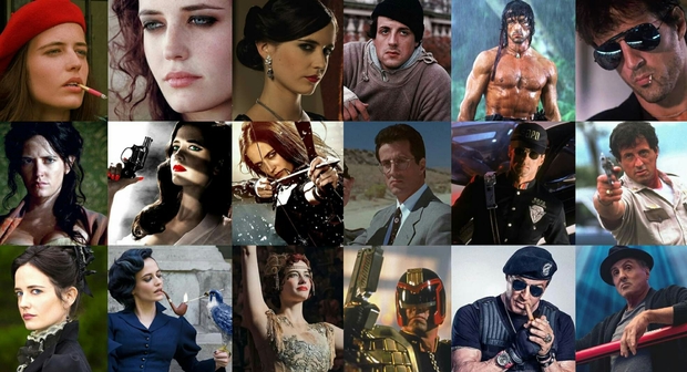 Cumplen Años "Eva Green 40 y Sylvester Stallone 74" Qué Películas son Vuestras Preferidas?. 