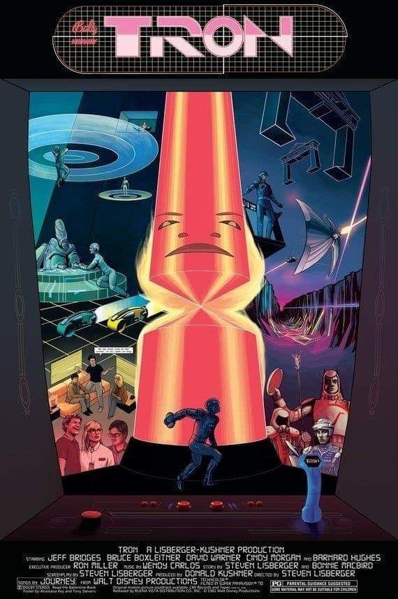 Se Cumplen 38 Años del Estreno de (Tron). 
