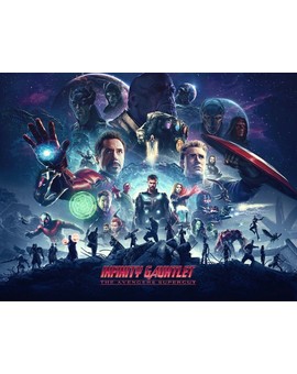Póster Fan Art de (Los Vengadores). 