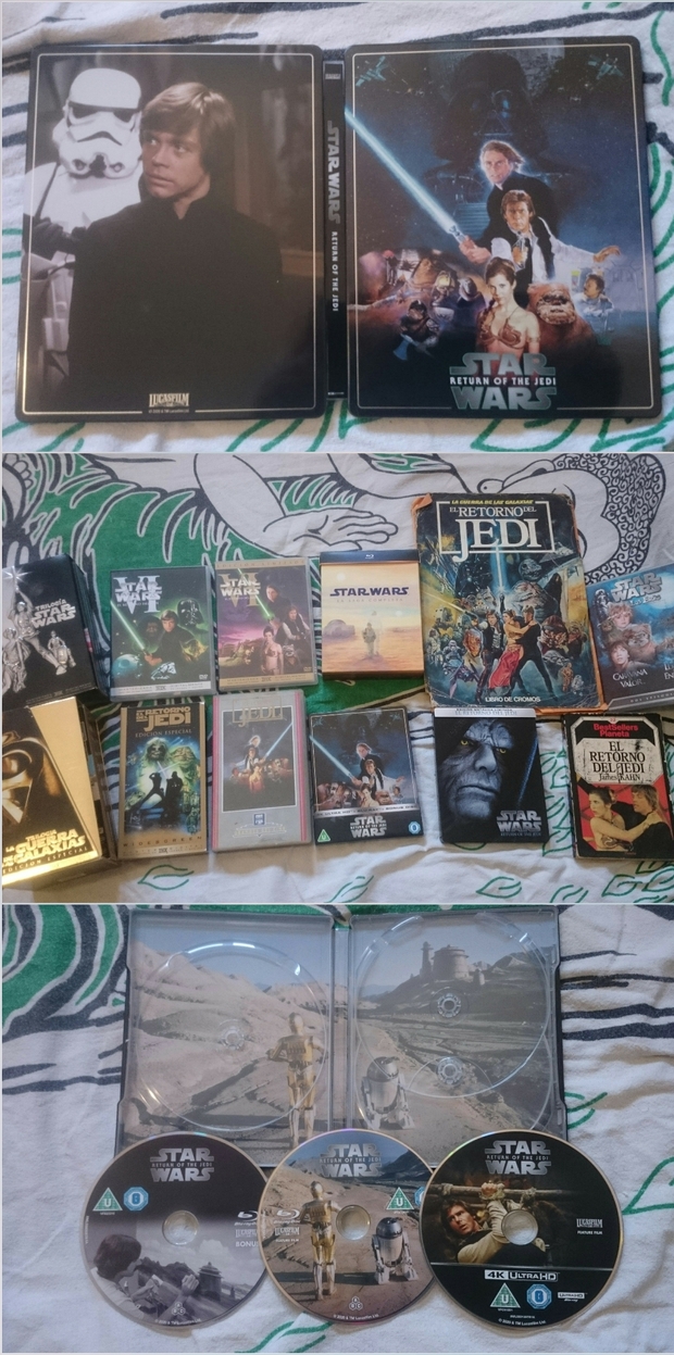 Mi Colección de (Star Wars - El Retorno del Jedi). 