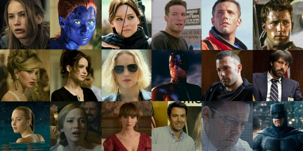 Cumplen Años "Jennifer Lawrence 30 y Ben Affleck 48". Qué Películas son Vuestras Preferidas?. 