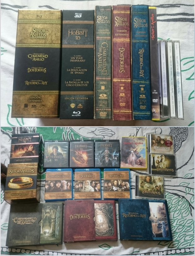 Mi Colección de "La Tierra Media". 