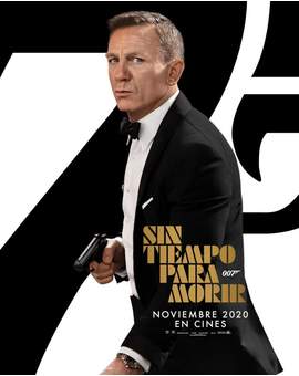 Póster y Trailer mañana jueves de (Sin Tiempo para Morir). 