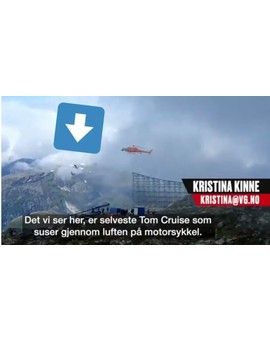 Video de "Tom Cruise" en el Rodaje de (Mision Imposible 7).
