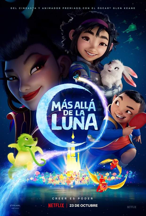 Trailer y Póster de (Más Allá de la Luna). 