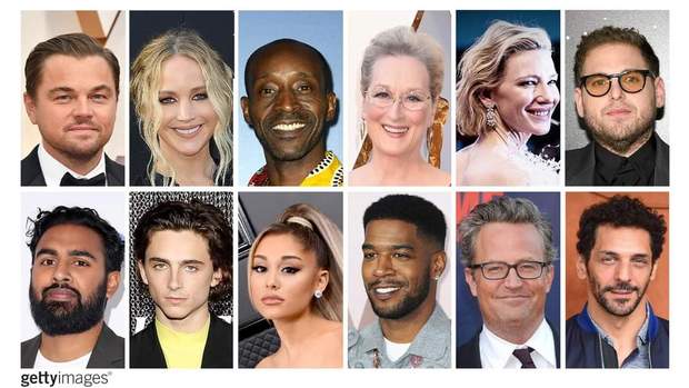 Reparto para la Película (Don't Look Up). 