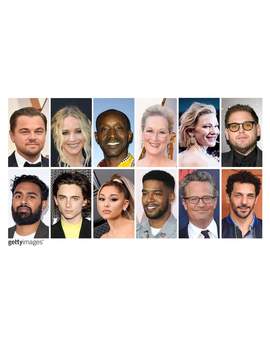 Reparto para la Película (Don't Look Up). 