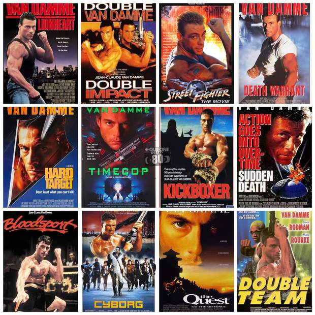 Cumple 60 Años "Jean-Claude Van Damme".Qué Película és Vuestra Preferida?. 