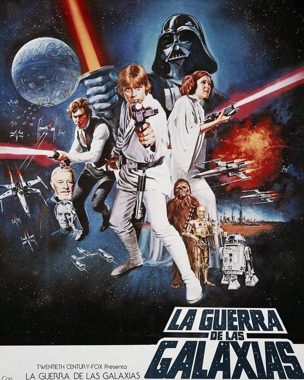 Hoy hace 43 Años que se Estrenó en España (La Guerra de las Galaxias). 