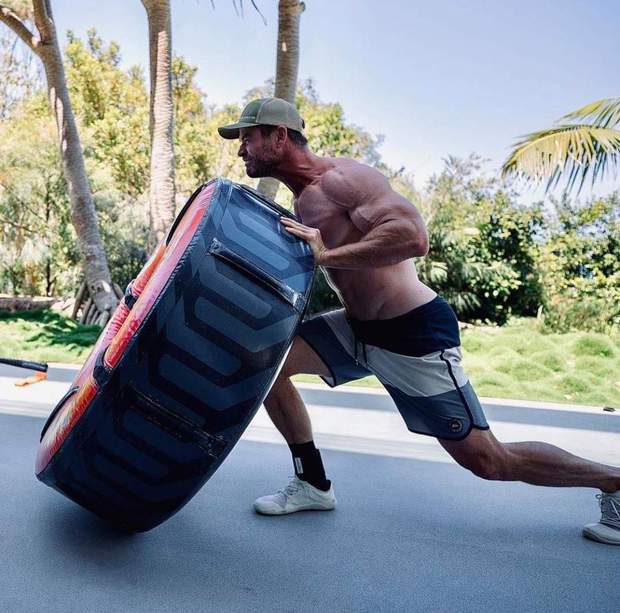 Imagen: Brutal entrenamiento de "Chris Hemsworth" para (Thor - Love and Thunder). 