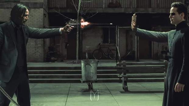 Imagen: Soys más de Matrix o John Wick?. 