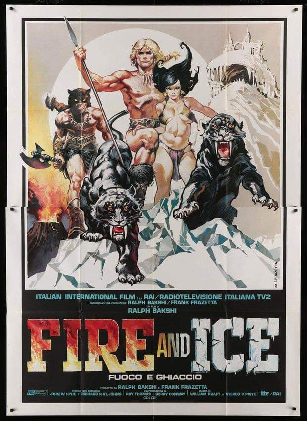 Póster Italiano de (Tygra, Hielo y Fuego). 
