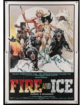 Póster Italiano de (Tygra, Hielo y Fuego). 