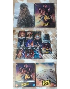 Mi Colección Completa de Steelbooks (Star Wars) de Zavvi. 