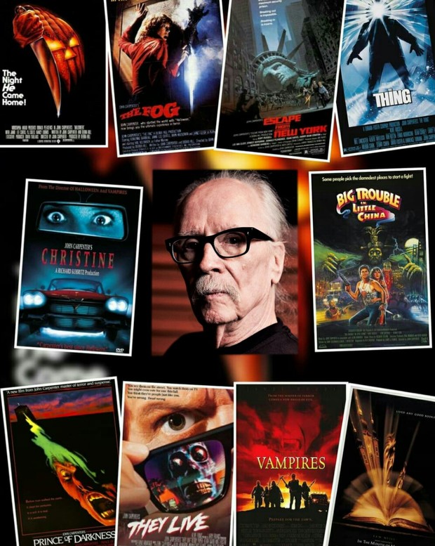 Cumple 73 Años "John Carpenter". Qué Película és Vuestra Preferida?. 