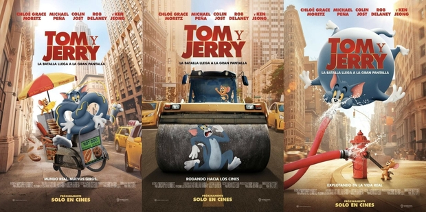Pósters y Trailer de (Tom y Jerry - La Película). 