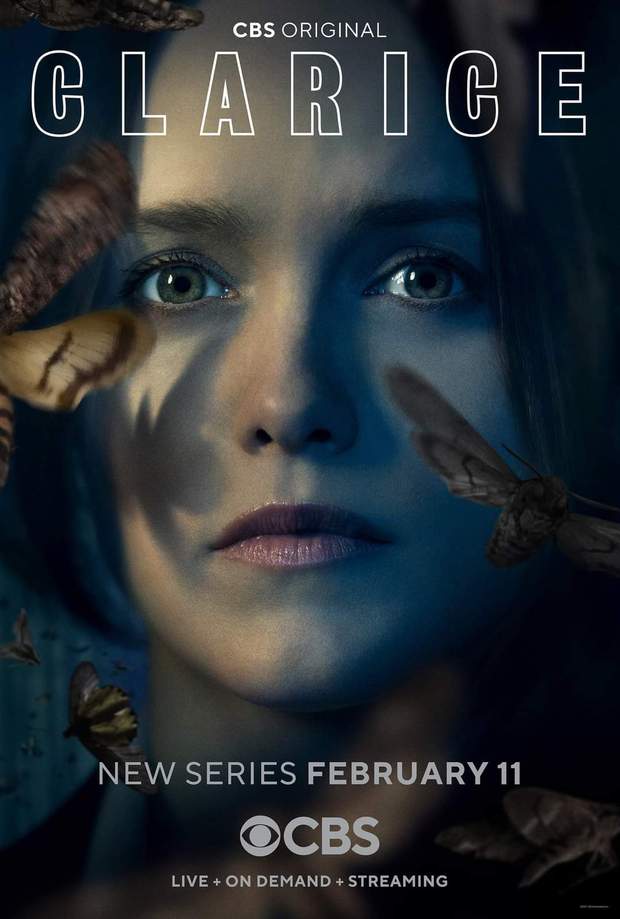 Póster de "Clarice " La Secuela Televisiva de (El Silencio de los Corderos). 