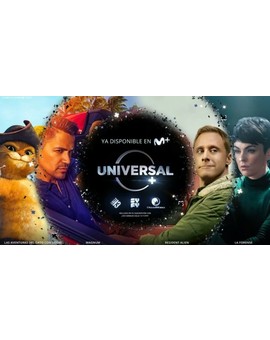 Universal+ se lanza con Calle13, Syfy y el canal Dreamworks. 
