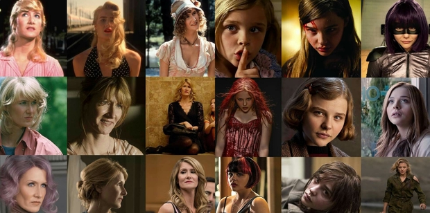 Cumplen Años "Laura Dern 54 y Clöe Graze Moretz 24".Qué Películas son Vuestras Preferidas?. 
