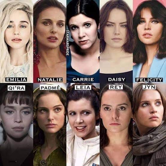 Cuál es Vuestro Ranking de Protagonista Femenina en (Star Wars) y Por Qué?. 