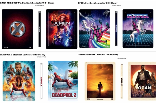 Steelbooks 4K Lenticular para Junio. 